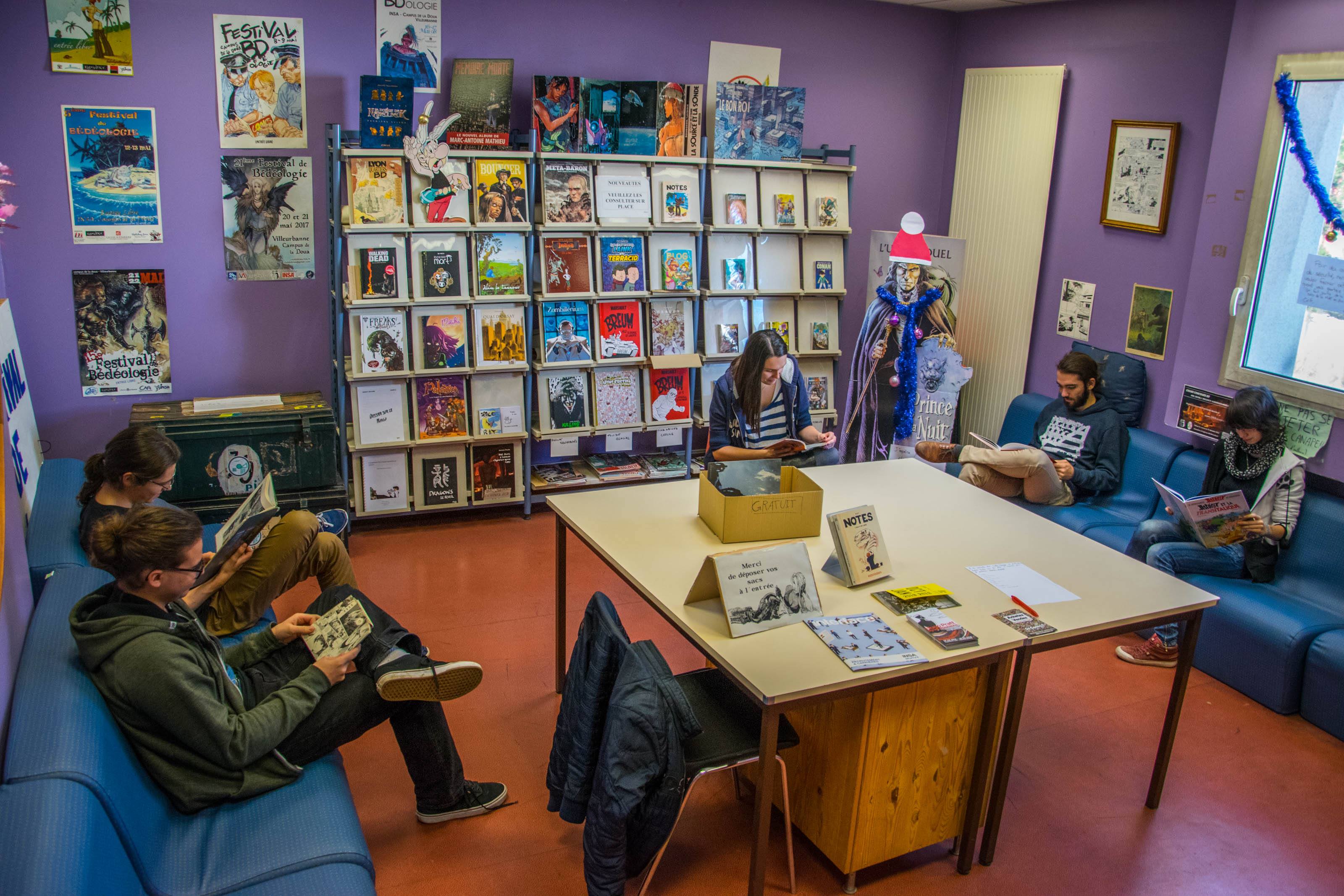 Salle de lecture